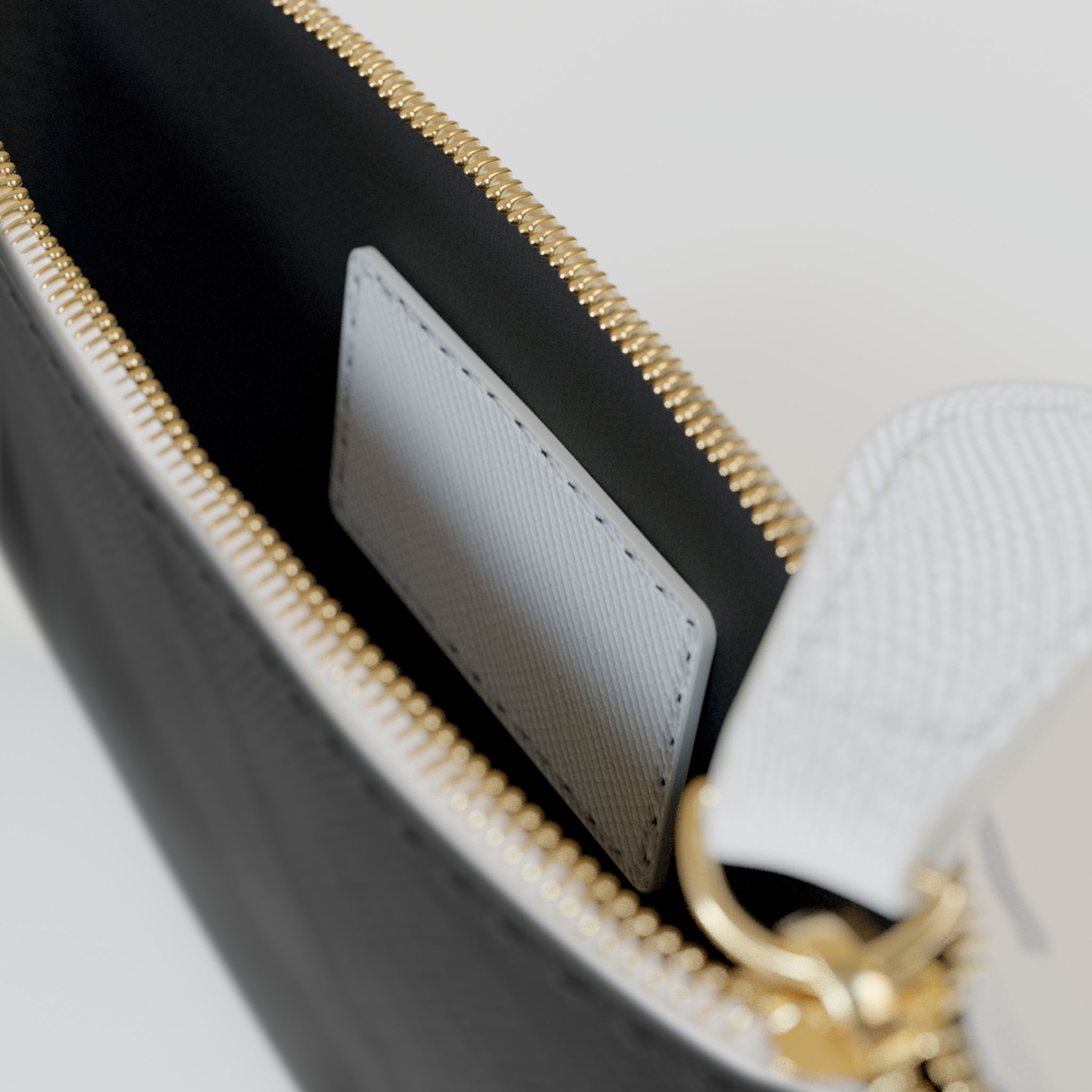 Mini Clutch — 'Socks Domain' Zip Pouch, Fun Sock Lover Accessory